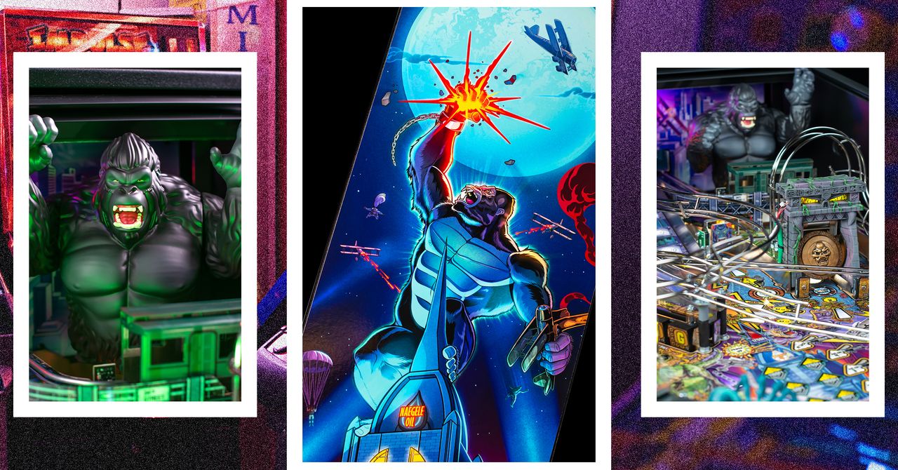 Stern Pinball’s Brand-New King Kong Game Is Totally Bananas