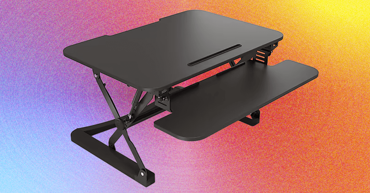 Staples Union & Scale FlexFit Desk Converter Review: Reliable Riser Staples Union & Scale FlexFit Desk Converter Review: Reliable Riser