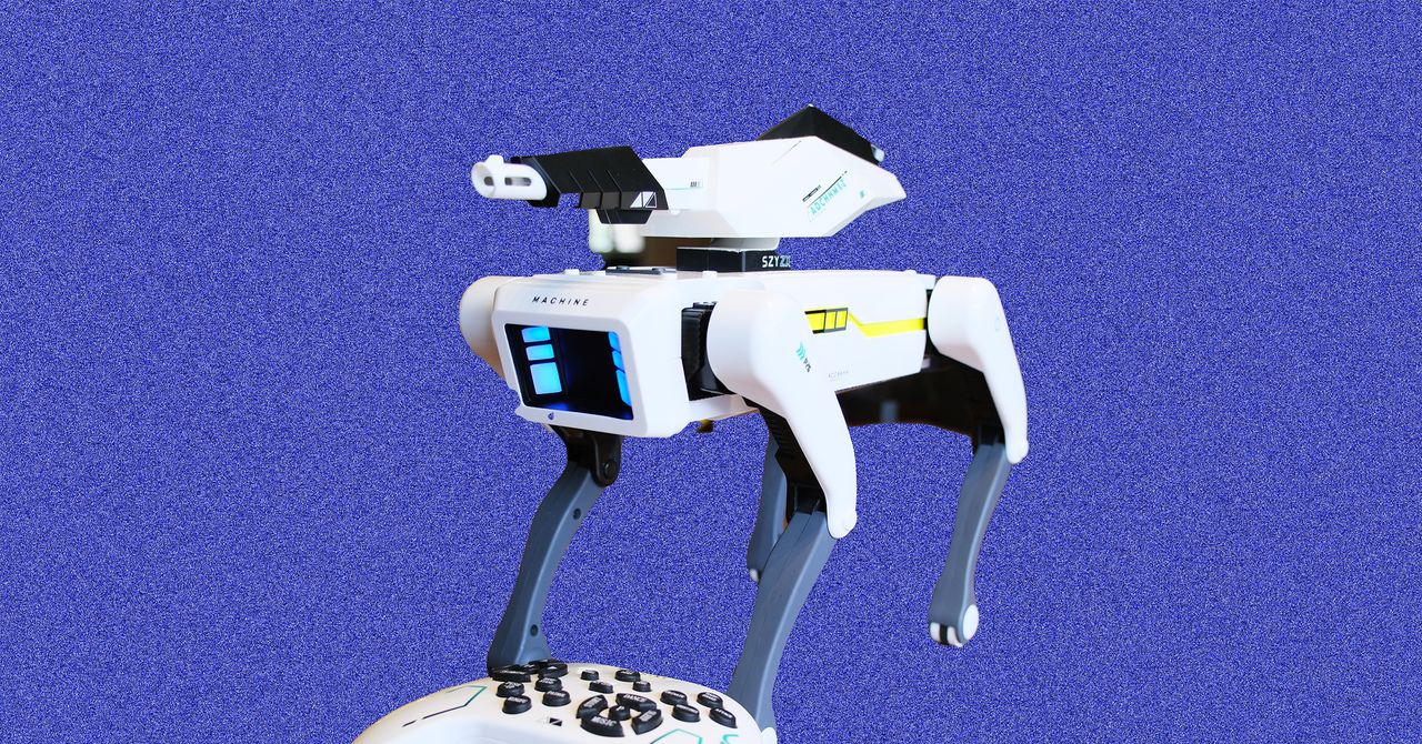 We Bought a ‘Peeing’ Robot Attack Dog From Temu. It Was Even Weirder Than Expected