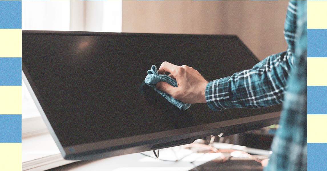 How to Clean a TV Screen or Computer Monitor How to Clean a TV Screen or Computer Monitor