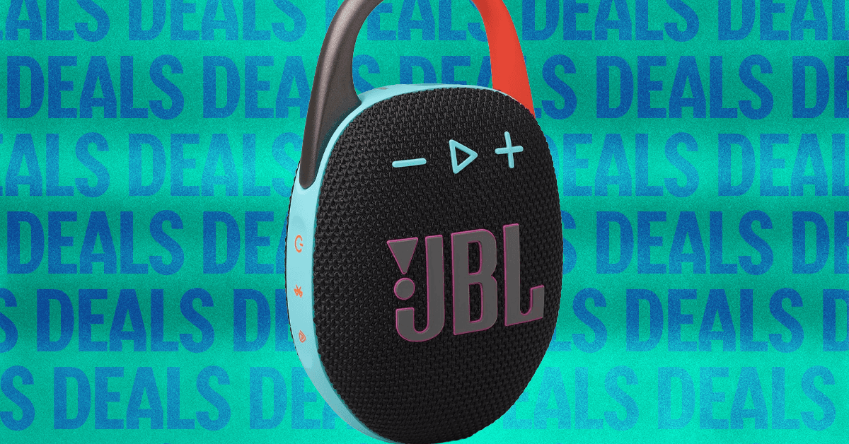 JBL’s Rad Clip-On Bluetooth Speaker Is  Off